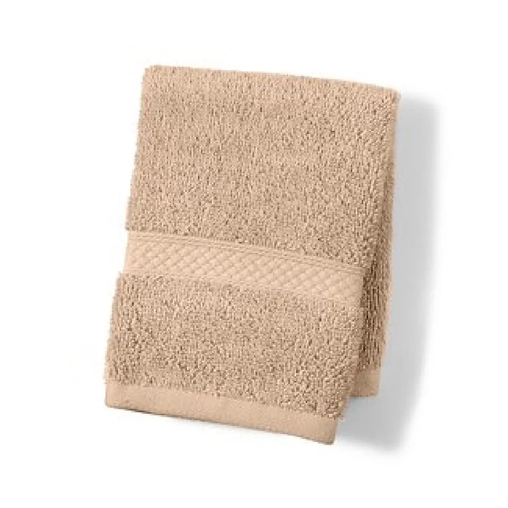 3 brand new CAMEL Charter Club Elite 100% Hygro Cotton 13x13 inch WASHCLOTHs